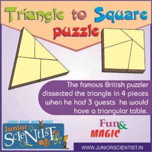 Triangle To Square Puzzle